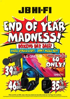 Preview of catalogue Catalogue from shop JB Hi-Fi valid 25 Dec 2025