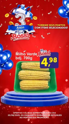 Pré-Visualização do folheto "Ofertas da semana" da loja Rossi Supermercados válido a partir de 20/08/2025