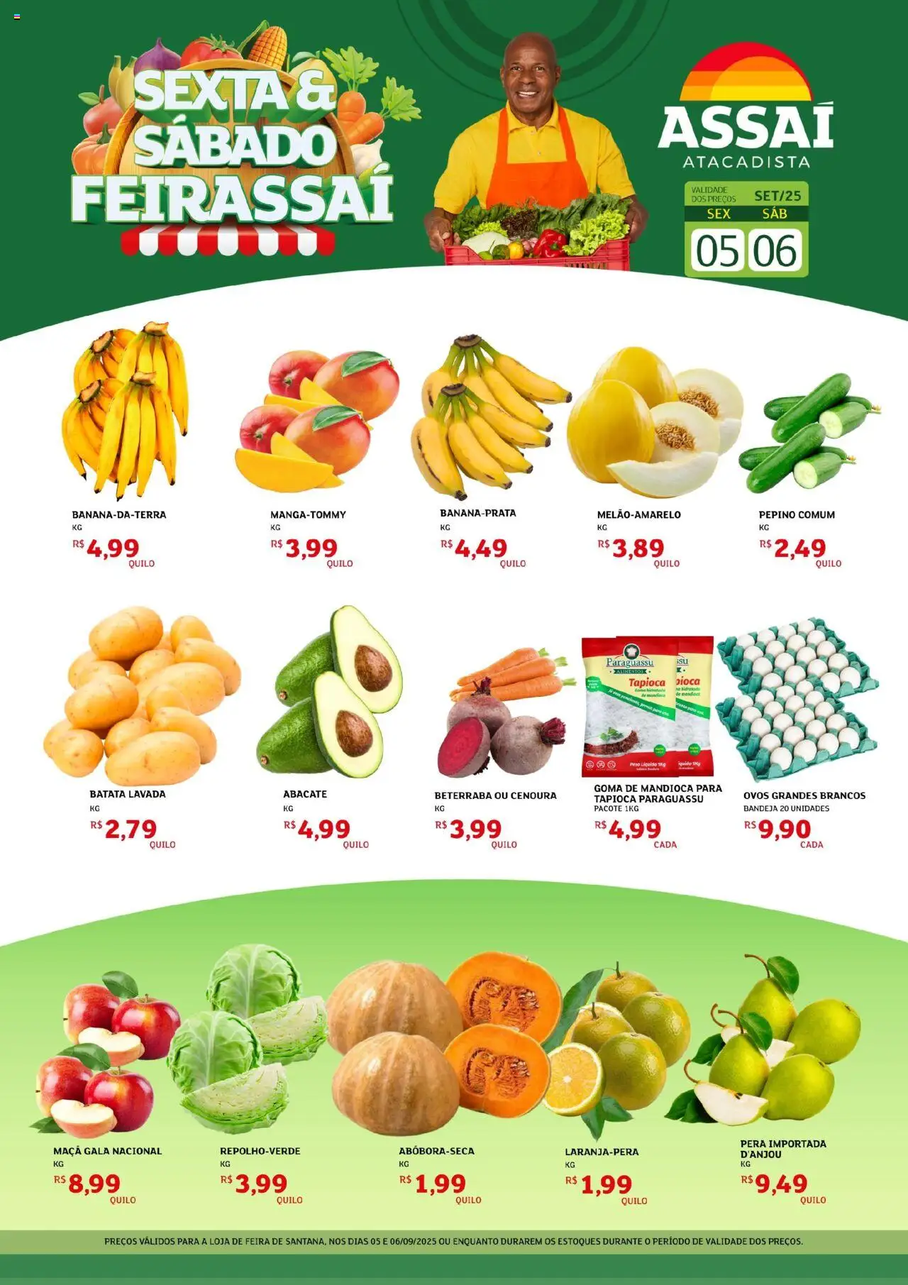 Assaí Atacadista folheto "Encarte - BA" válido a partir de 05/09/2025 - número de página 1