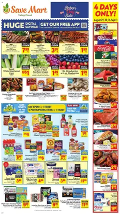 Ad Preview of Save Mart Weekly Ad from 08/27/2025