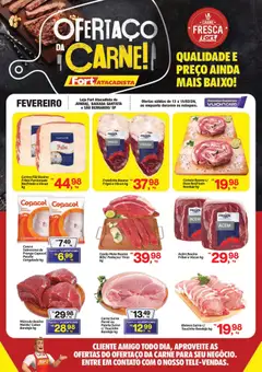 Pré-Visualização do folheto "Ofertas da Carne" da loja Fort Atacadista válido a partir de 13/02/2026