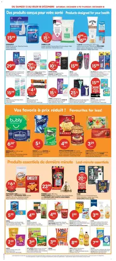 Preview of leaflet Weekly flyer / circulaire from shop Pharmaprix is valid from Dec 12, 2025 | Page: 14