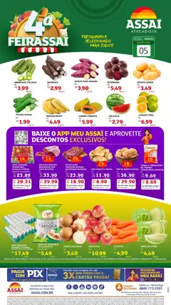 Pré-Visualização do folheto "Encarte - RR" da loja Assaí Atacadista válido a partir de 05/11/2025