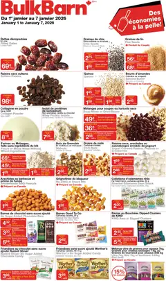 Preview of leaflet Weekly flyer / circulaire from shop Bulk Barn is valid from Jan 01, 2026