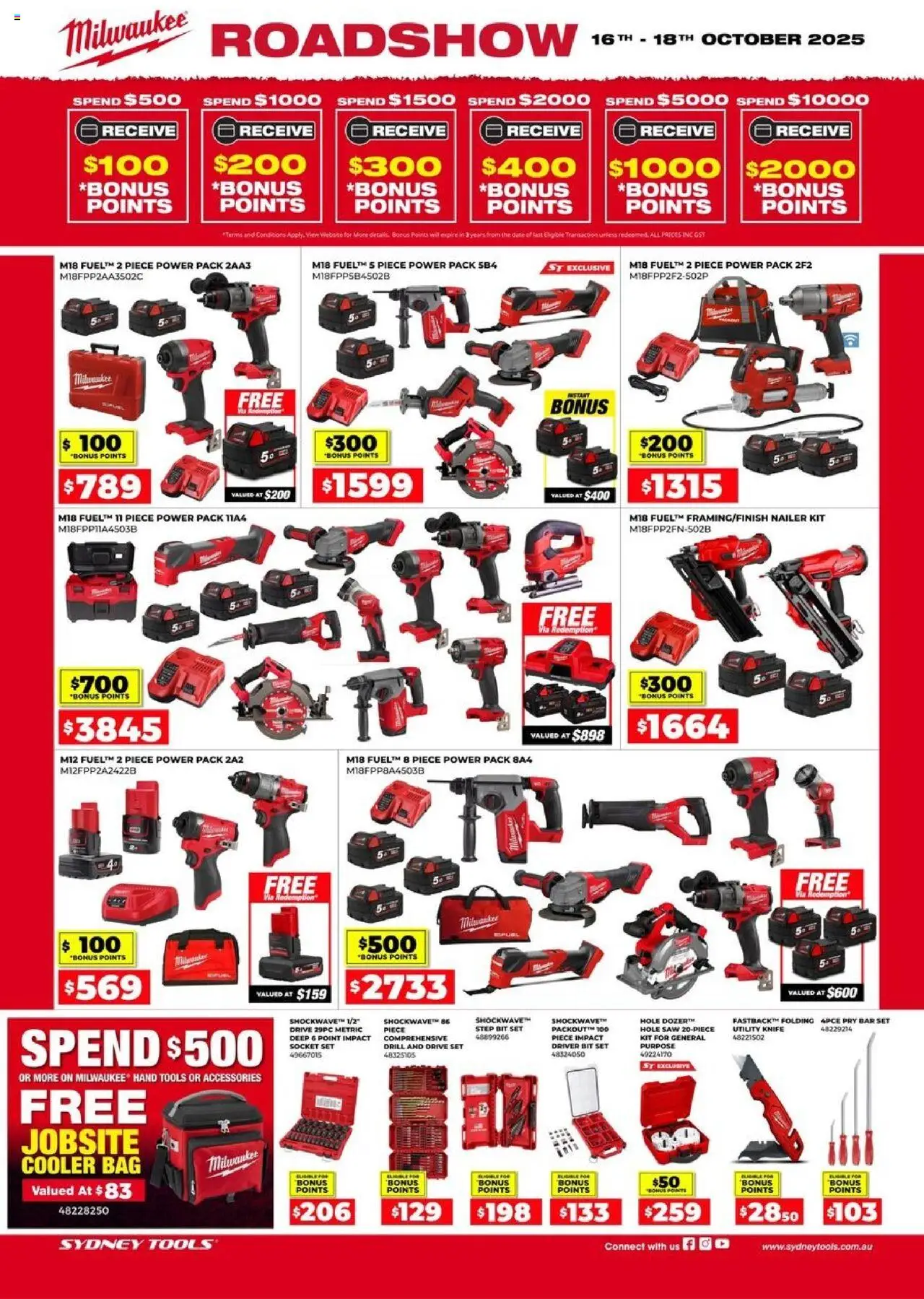 Sydney Tools catalogue valid from 16/10/2025 - page 1