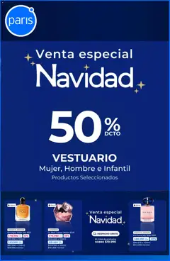 Folleto de la tienda Paris válido desde el 08.12.2025 