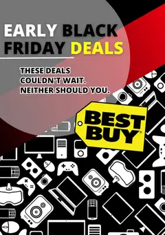 Un aperçu du dépliant Black Friday du magasin Best Buy est valide à partir 10 nov. 2025