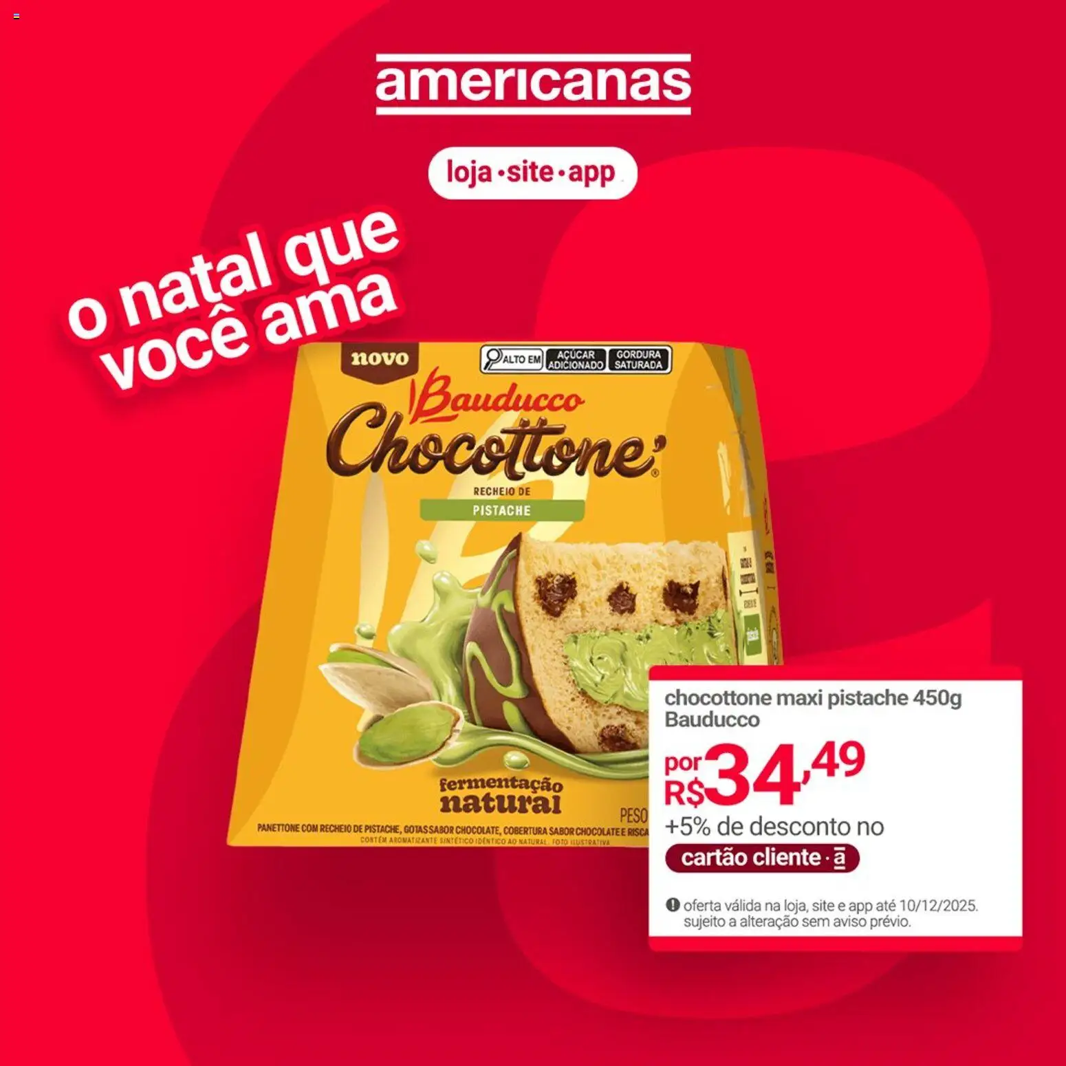 Pré-Visualização do folheto "Ofertas atuais" da loja Lojas Americanas válido a partir de 09/12/2025
