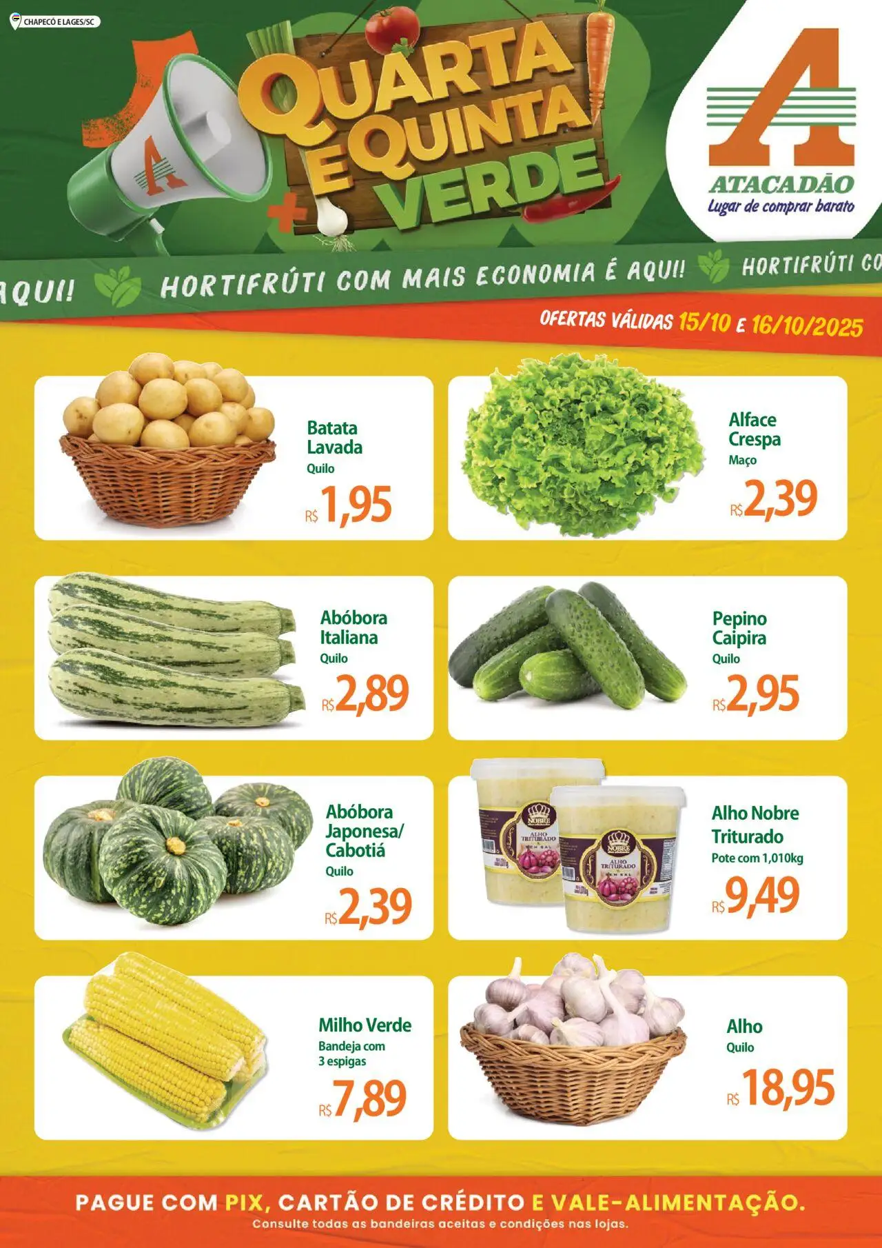 Atacadão folheto "Ofertas - SC" válido a partir de 15/10/2025 - número de página 1