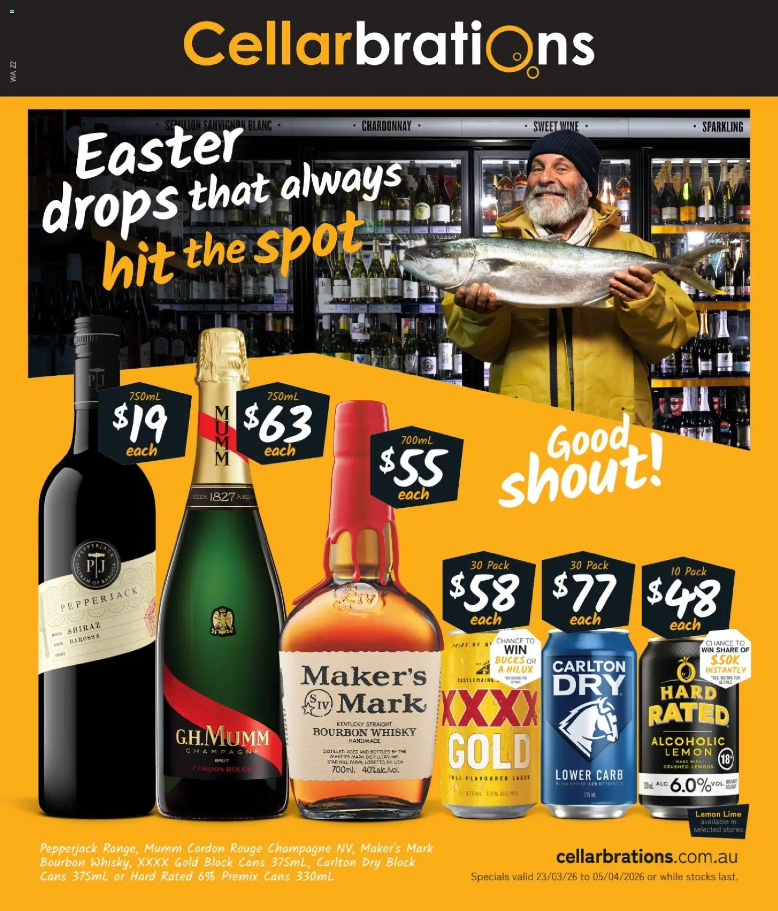 Preview of catalogue Cellarbrations catalogue Albany, Australind, York from shop Cellarbrations valid 23/03/2026