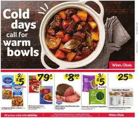 Ad Preview of Winn Dixie In-Store Flyer from 10/15/2025
