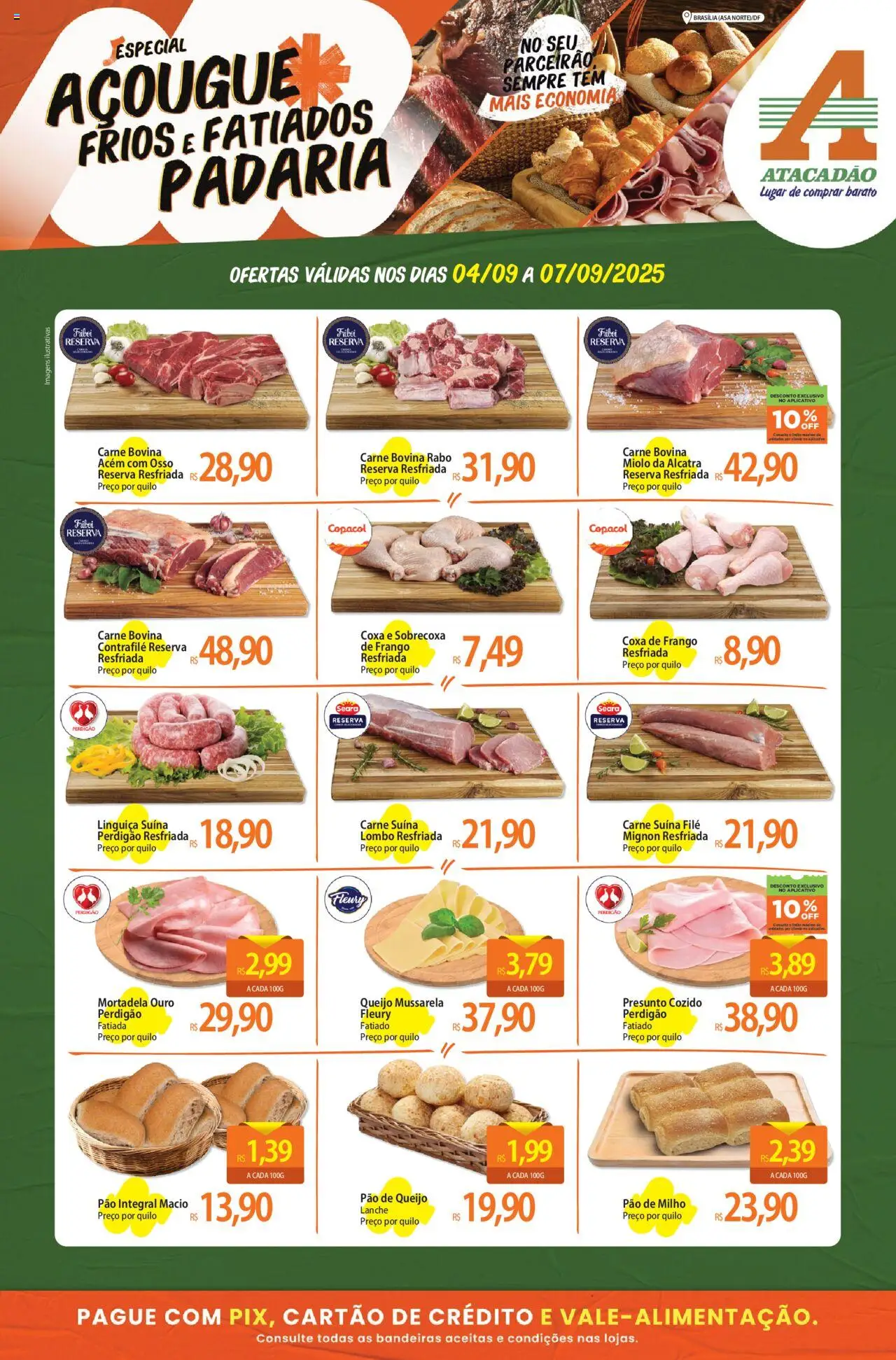 Atacadão folheto "Ofertas - DF" válido a partir de 04/09/2025 - número de página 1