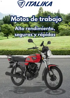 Vista previa las ofertas de la tienda Italika - Catálogo desde el 18/10/2025 