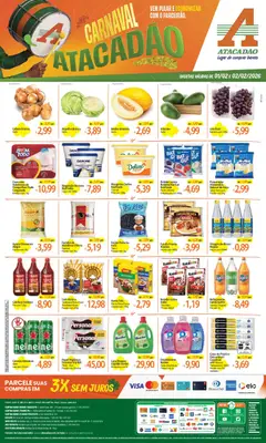 Pré-Visualização do folheto "Ofertas - PB" da loja Atacadão válido a partir de 01/02/2026