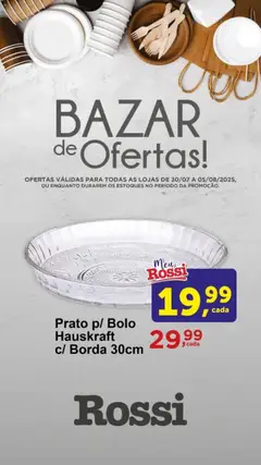 Pré-Visualização do folheto "Ofertas da semana" da loja Rossi Supermercados válido a partir de 30/07/2025