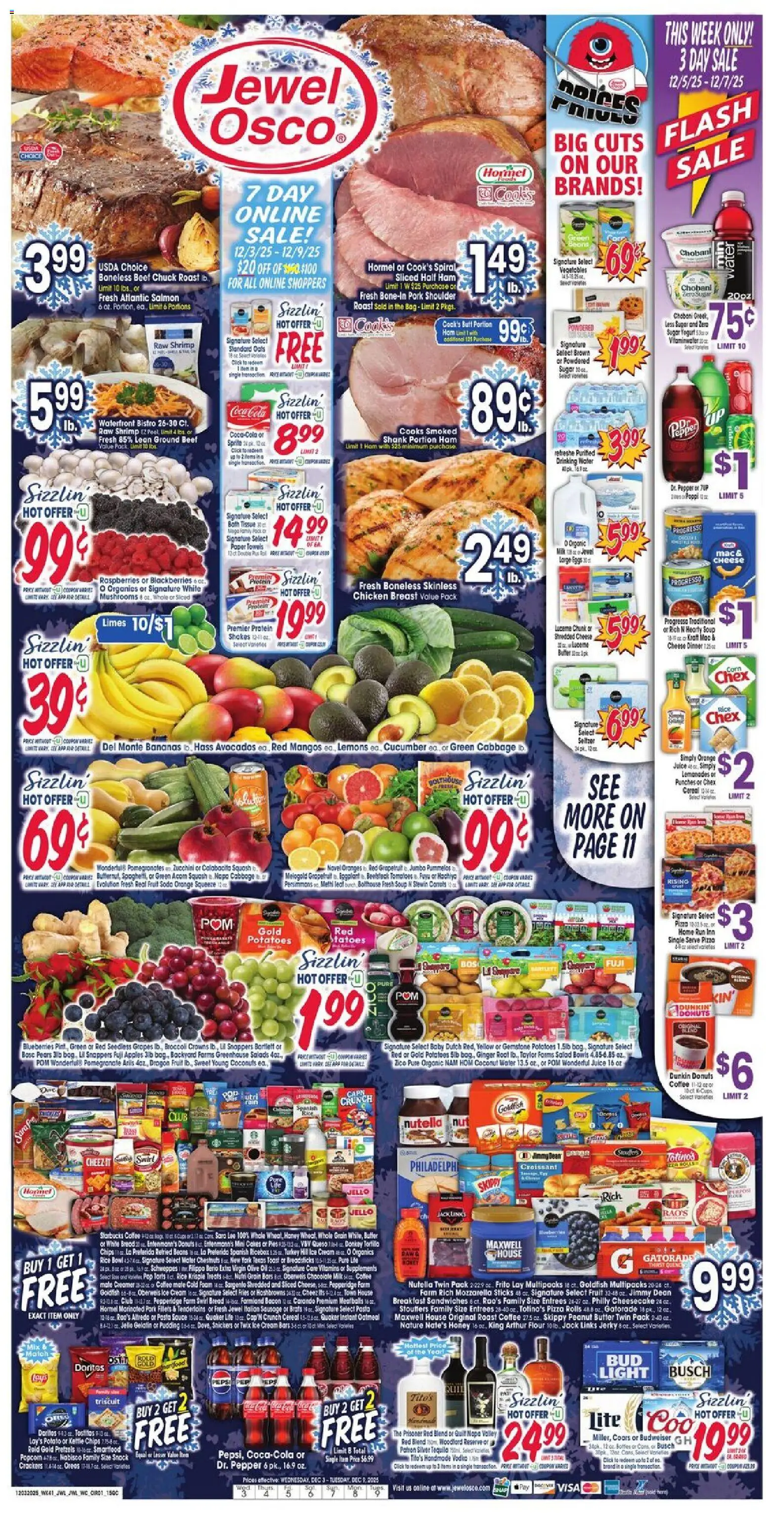Ad Preview of Jewel Osco Weekly Ad - IL from 12/03/2025