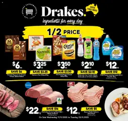 Preview of catalogue Catalogue QLD from shop Drakes valid 17/09/2025