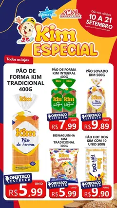 Pré-Visualização do folheto "Ofertas Kim Especial" da loja Estrela Azul válido a partir de 10/09/2025