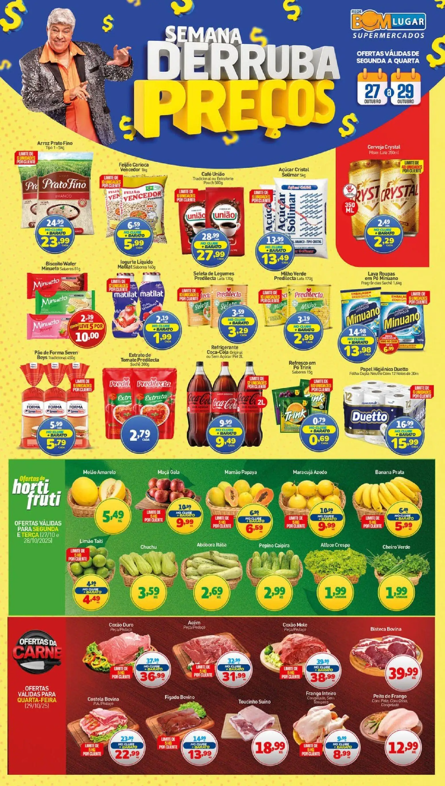 Rede Bom Lugar folheto "Ofertas da semana" válido a partir de 27/10/2025 - número de página 1