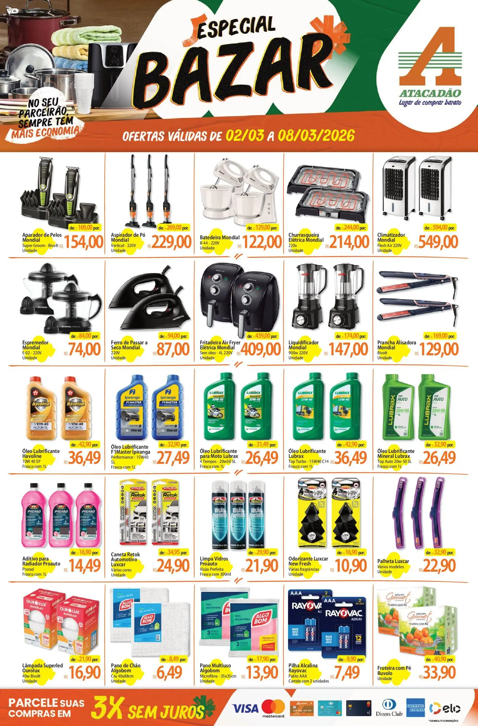 Pré-Visualização do folheto "ofertas - AL" da loja Atacadão válido a partir de 02/03/2026