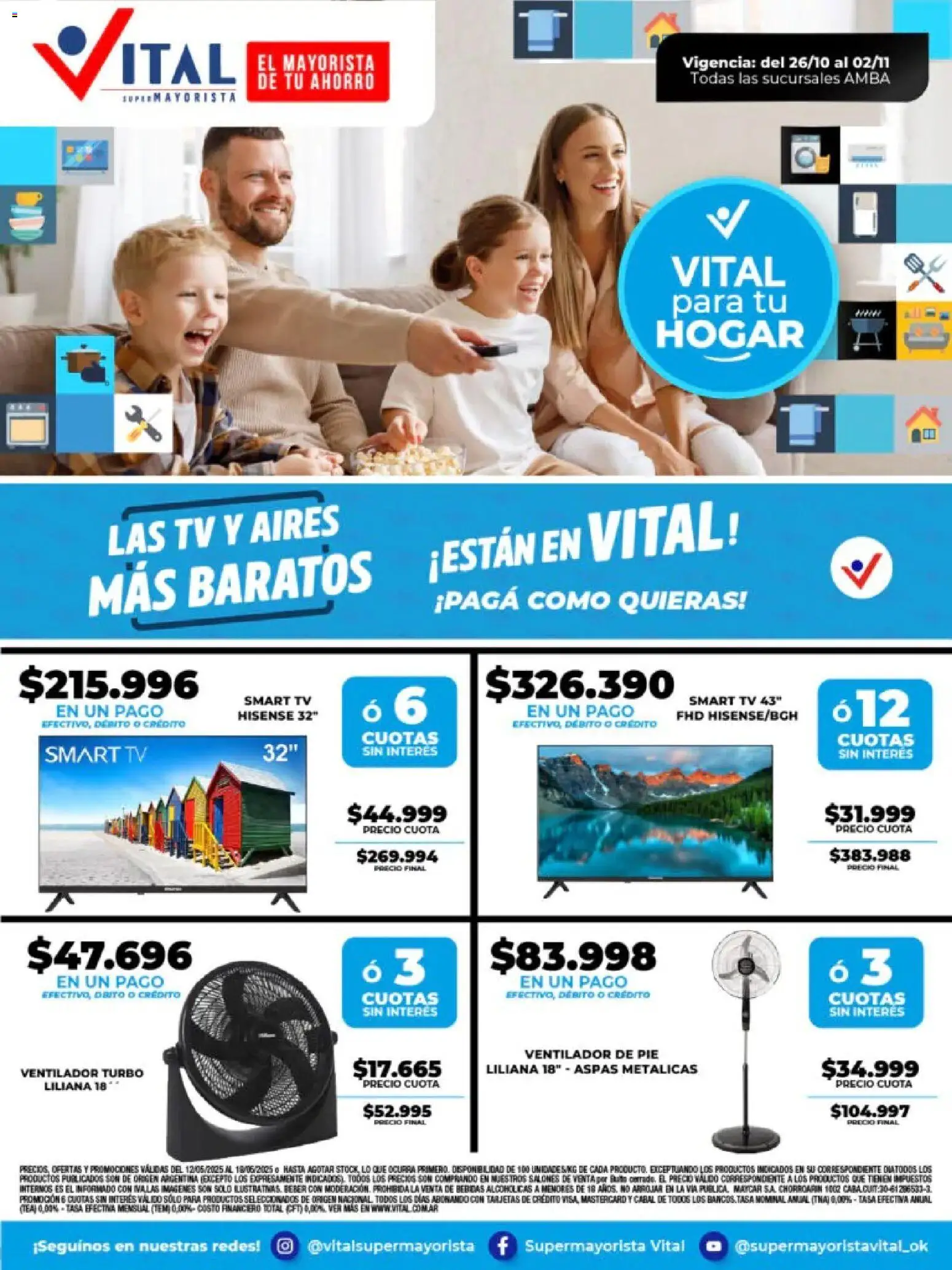 Vital Especial de nonfood - Abasto del 27/10/2025 >> Catálogo