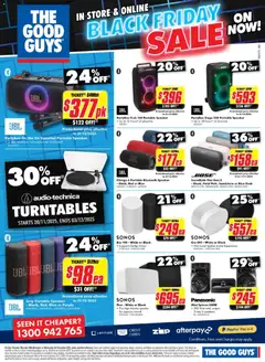 Preview of catalogue Black Friday from shop The Good Guys valid 19/11/2025 | Page: 23