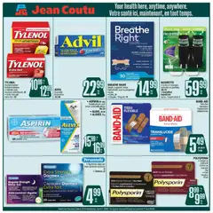Preview of leaflet Jean Coutu - Pharmacy Insert from shop Jean Coutu is valid from Mar 26, 2026