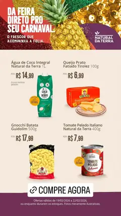 Pré-Visualização do folheto "Ofertas da semana" da loja Natural da Terra válido a partir de 19/02/2026