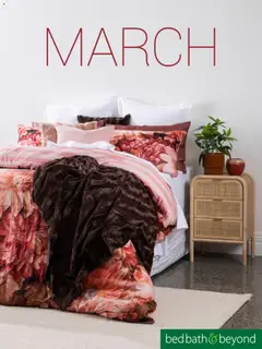 Preview of catalogue Bed Bath and Beyond catalogue from shop Bed Bath and Beyond valid 9 Mar 2026