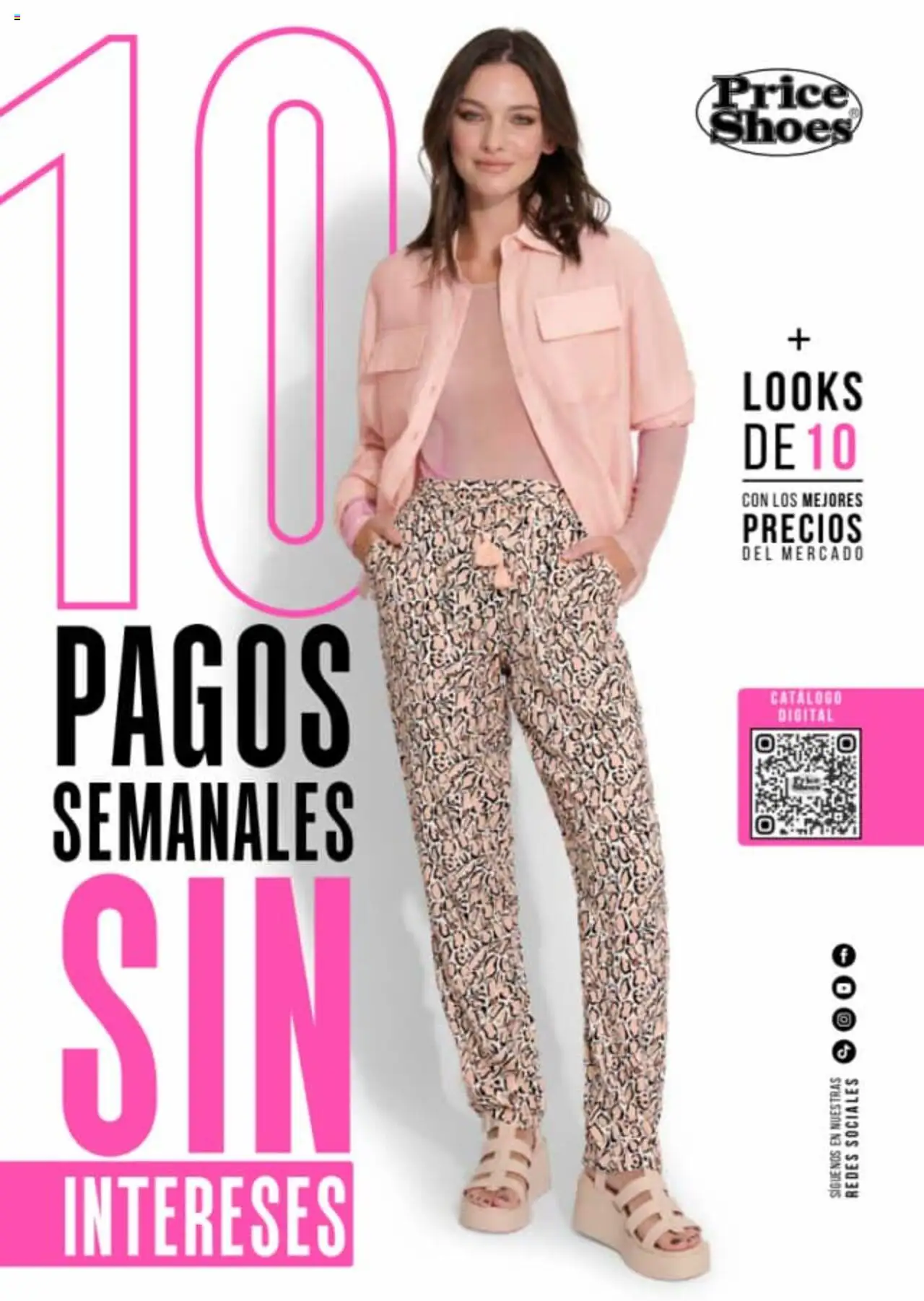 Catálogo Semanales Sin Intereses Price Shoes y sus promociones válidas desde el 28/04/2025 - Número de página 1