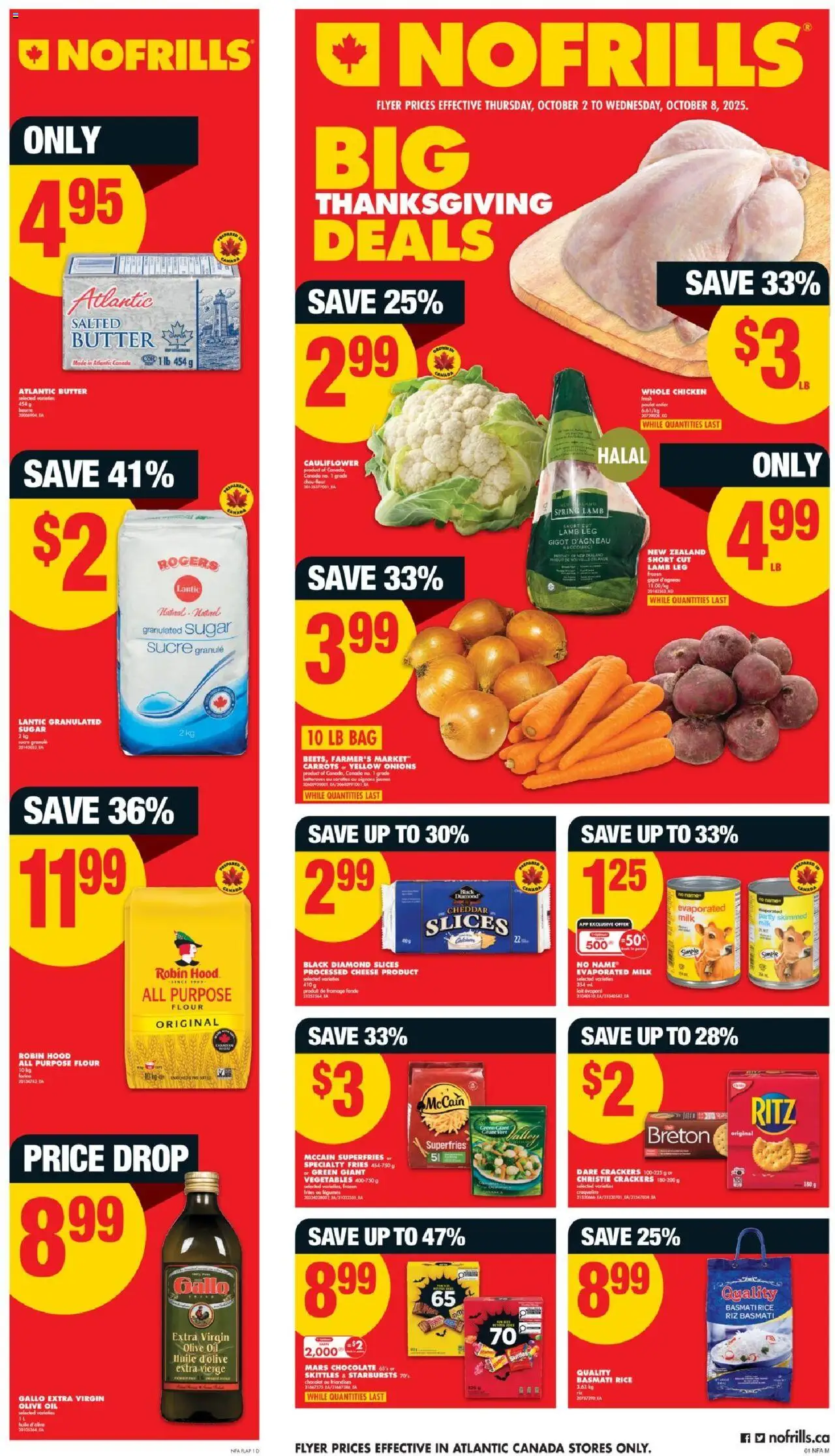 No Frills flyer valid from Oct 02, 2025 - page number 1