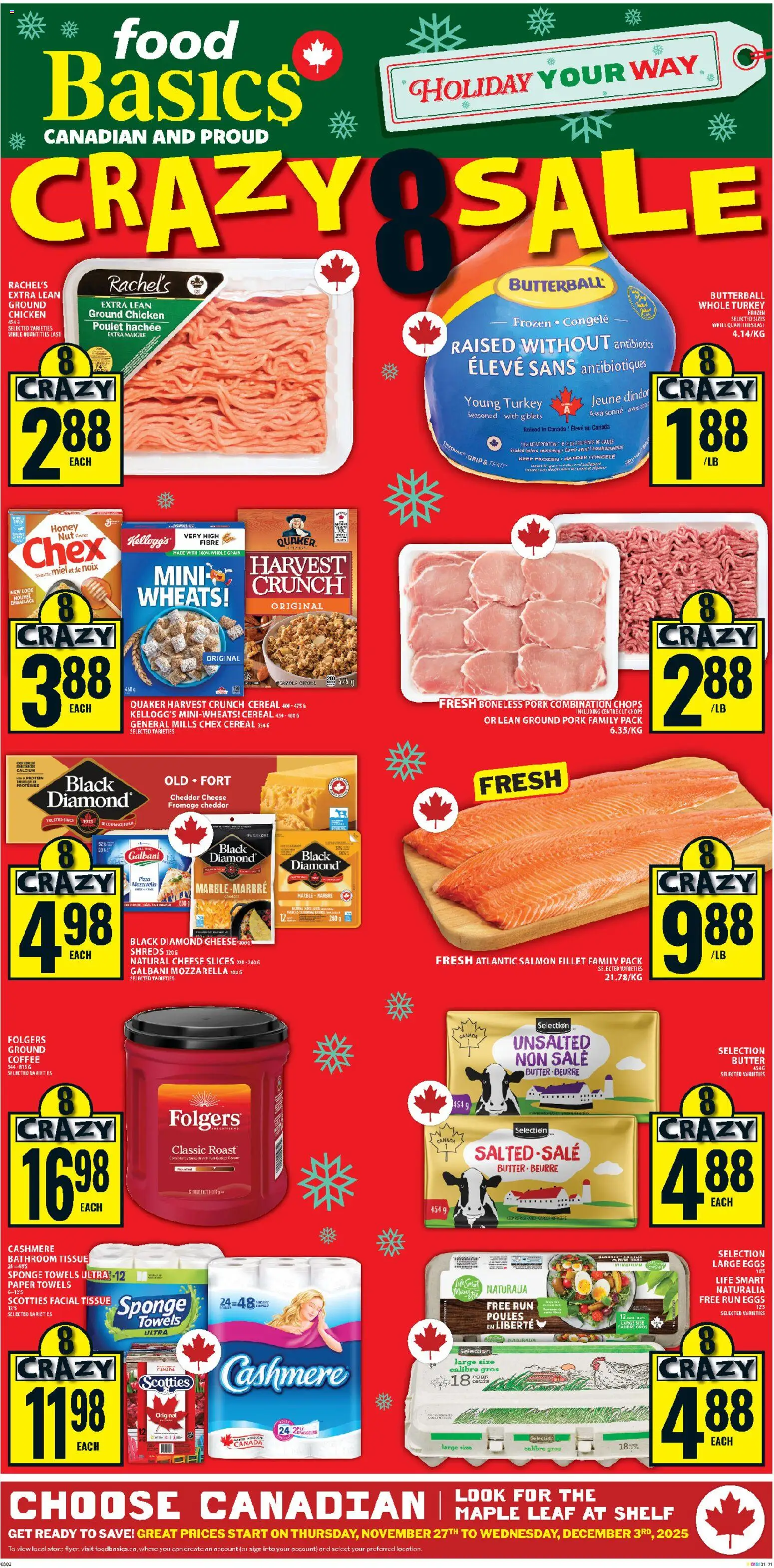 Preview of leaflet Cornwall from shop Food Basics is valid from Nov 27, 2025