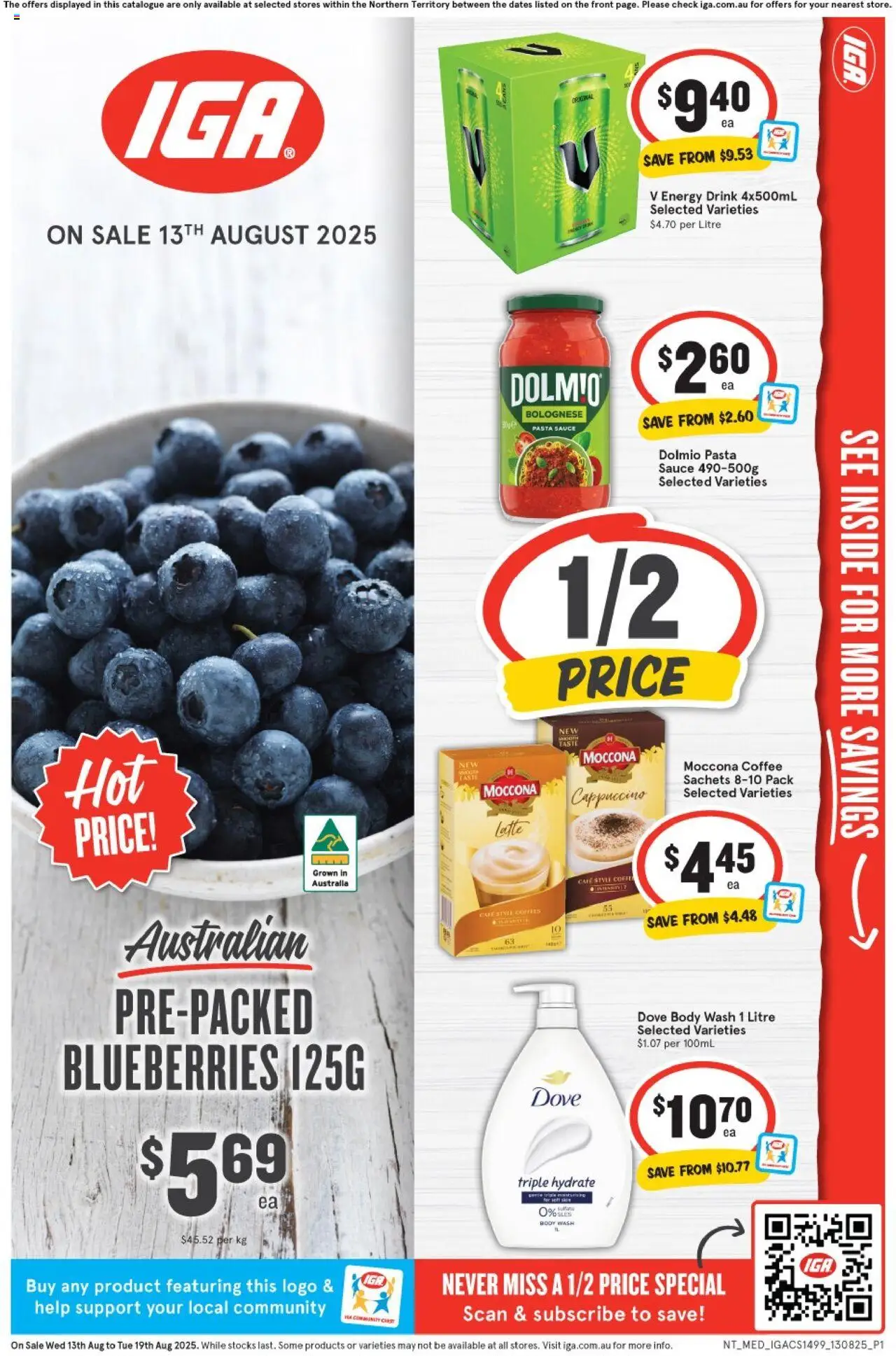 IGA catalogue valid from 13/08/2025 - page 1