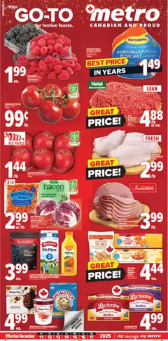 Preview of leaflet Saint-Augustin-De-Desmaures from shop Metro is valid from Dec 11, 2025