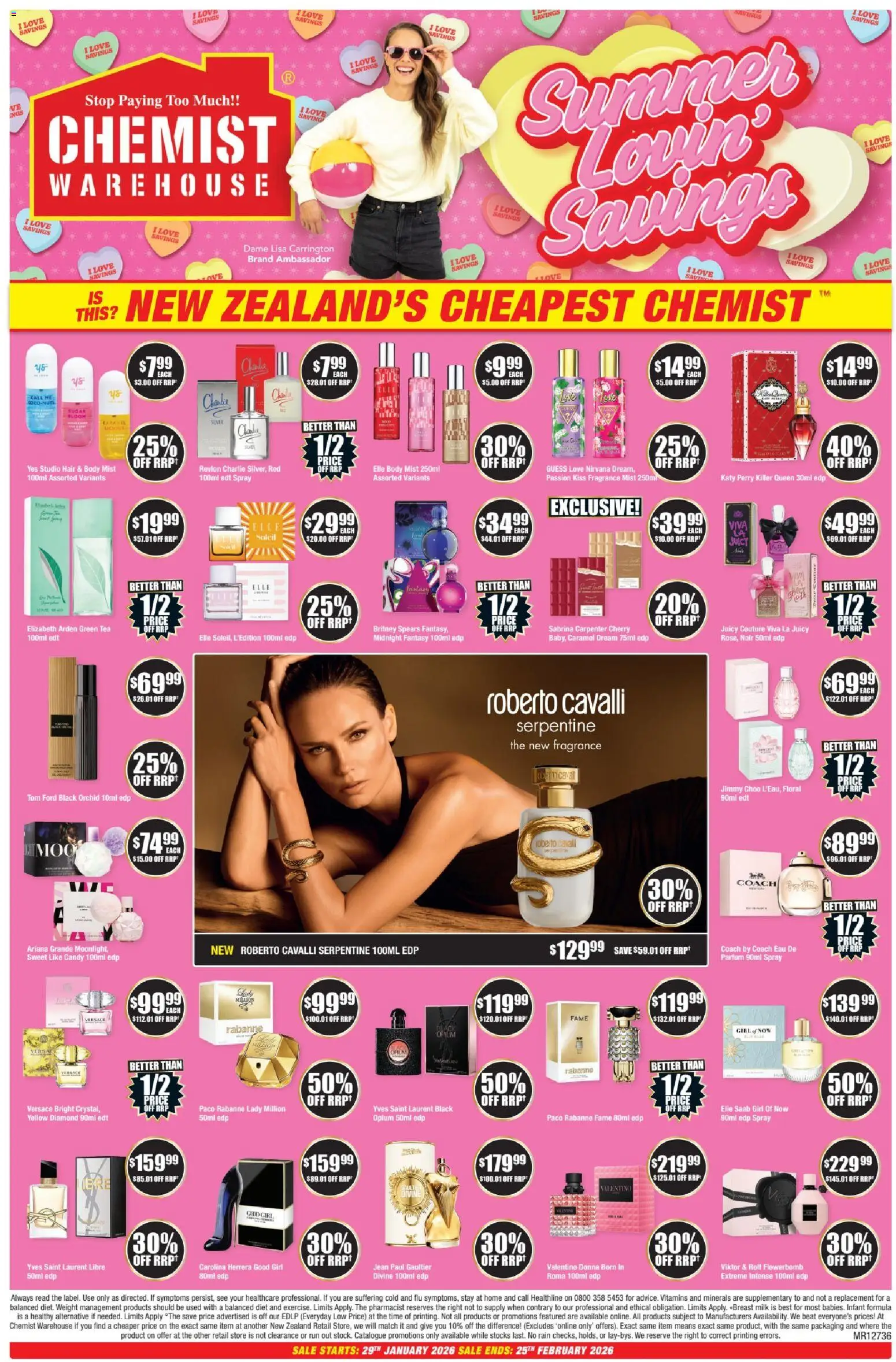 Preview of catalogue Catalogue from shop Chemist Warehouse valid 29 Jan 2026