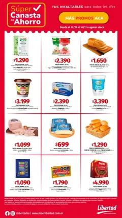 Vista previa del folleto de la tienda Hipermercado Libertad válido desde el 14/11/2025 
