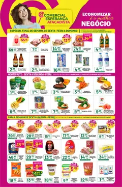 Pré-Visualização do folheto "Ofertas da semana" da loja Comercial Esperança válido a partir de 01/08/2025