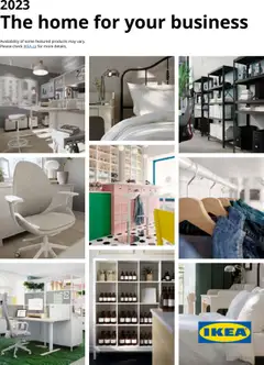 Preview of leaflet 2023 The home for your business from shop IKEA is valid from Jan 01, 2023