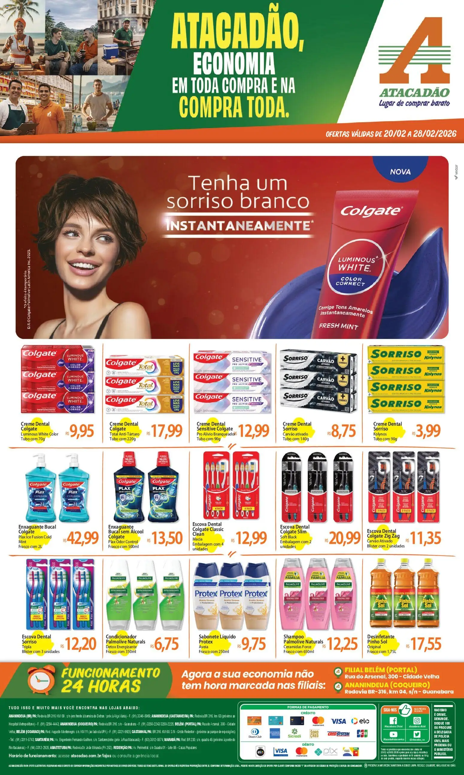 Pré-Visualização do folheto "Ofertas - PA" da loja Atacadão válido a partir de 20/02/2026