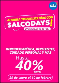 Folleto de la tienda Salcobrand válido desde el 29.01.2026 