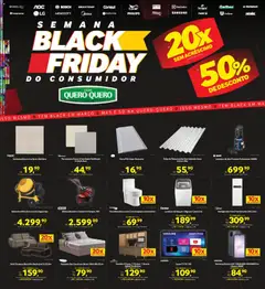Pré-Visualização do folheto "Lojas Quero-Quero Black Friday" da loja Lojas Quero-Quero válido a partir de 09/03/2026