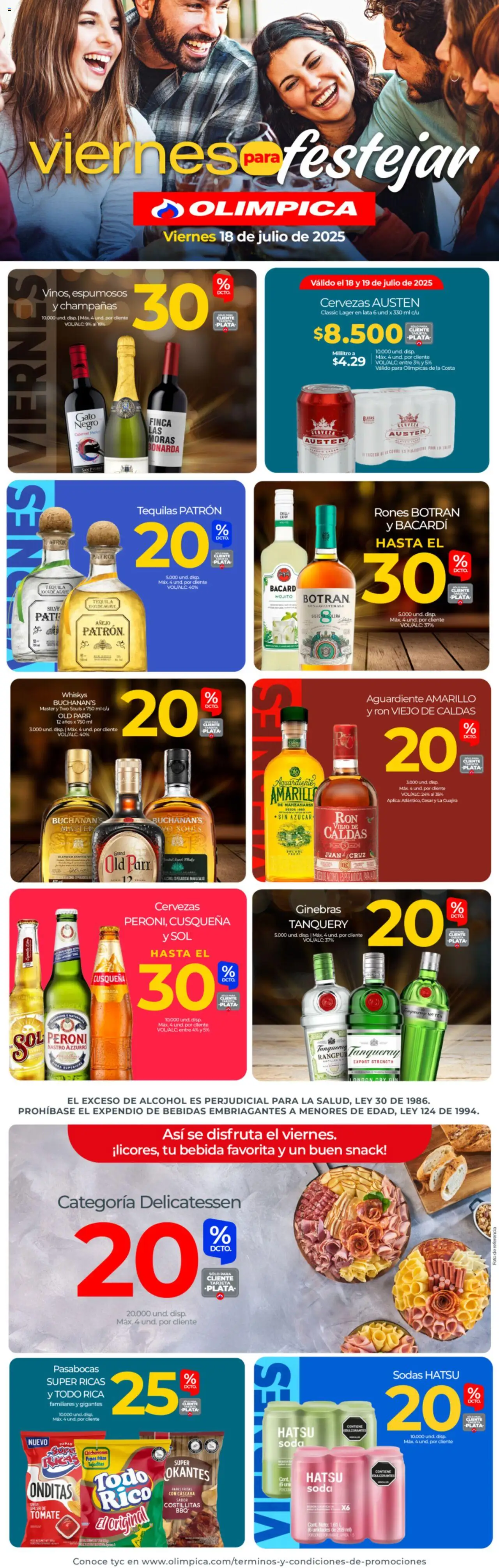 Olímpica Catálogo: 18/07/2025 - 18/07/2025 > Últimas Ofertas pagina numero 1