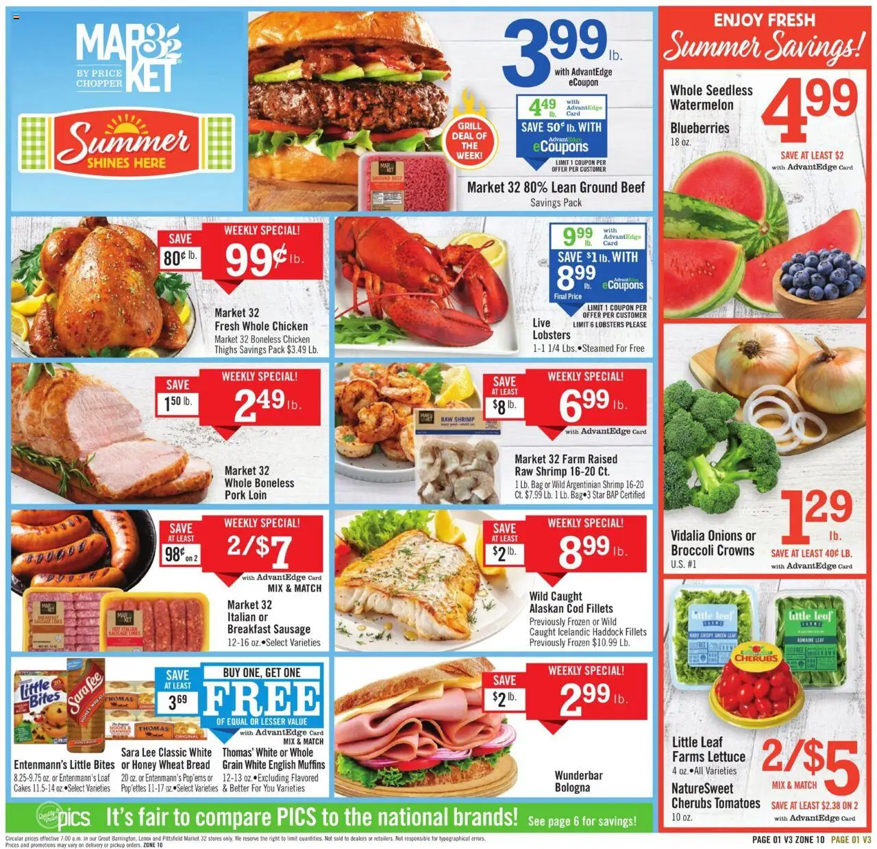 Price Chopper Weekly Ad from 07/20/2025 - Flyer - Page number 1