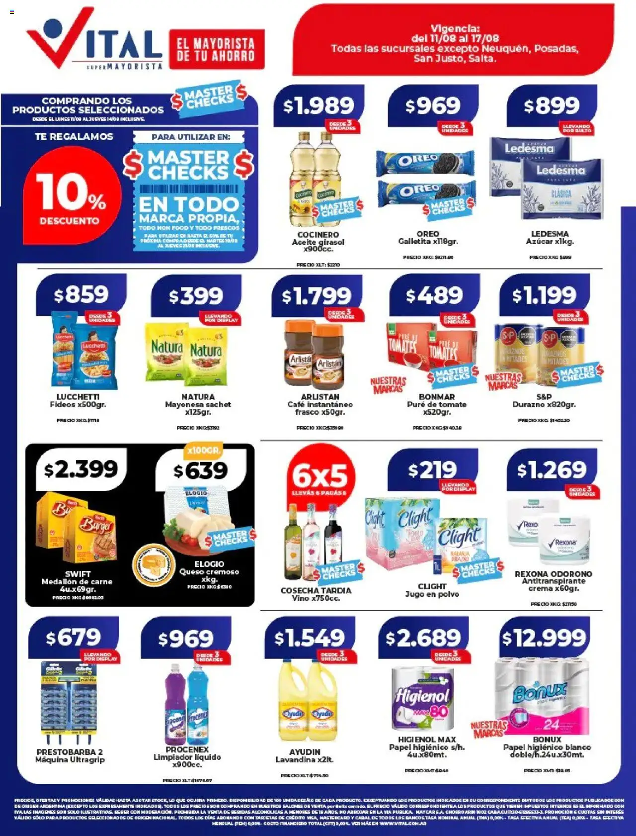 Vital Ofertas del 11/08/2025 >> Catálogo