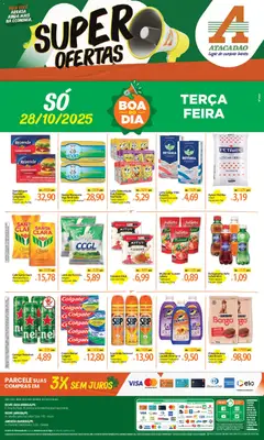 Pré-Visualização do folheto "Ofertas - PE" da loja Atacadão válido a partir de 28/10/2025