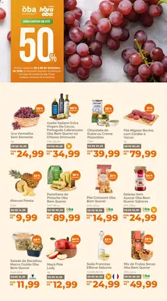 Pré-Visualização do folheto "Ofertas da semana" da loja Oba Hortifruti válido a partir de 05/12/2025