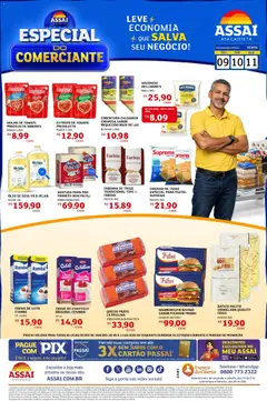 Pré-Visualização do folheto "Encarte - RJ" da loja Assaí Atacadista válido a partir de 09/02/2026