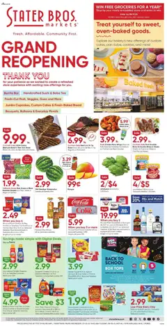 Ad Preview of Stater Bros Weekly Ad from 07/30/2025 | Page: 1