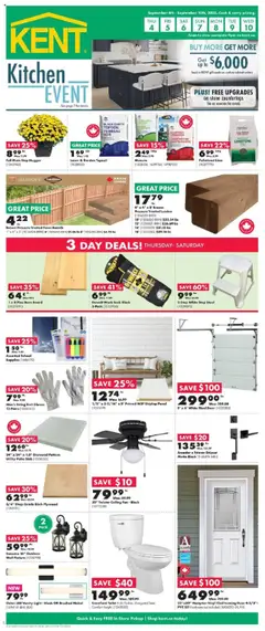 Preview of leaflet Weekly flyer / circulaire from shop Kent is valid from Sep 04, 2025