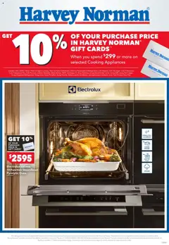 Preview of catalogue Cooking Gift Card Catalogue from shop Harvey Norman valid 15/08/2025